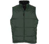 Warm Padded Bodywarmer Jacket SOL'S Green XXL