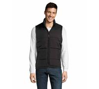 SOLS Warm Unisex Padded Bodywarmer Jacket (Black) - Size Medium
