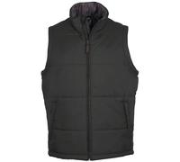 SOLS Warm Unisex Padded Bodywarmer Jacket - Charcoal - 3XL - Charcoal