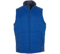 SOLS Warm Unisex Padded Bodywarmer Jacket - Royal - S - Royal - 50% Nylon/50% Polyester