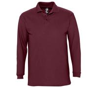 SOL'S Winter II Long Sleeve Cotton Piqué Polo Shirt 12+ Colours