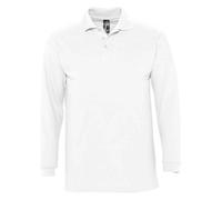 SOL'S Winter II Long Sleeve Cotton Piqué Polo Shirt 12+ Colours