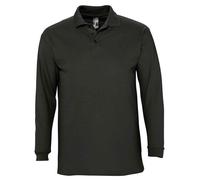SOL'S Winter II Long Sleeve Cotton Piqué Polo Shirt 12+ Colours