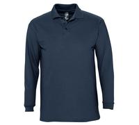 SOL'S Winter II Long Sleeve Cotton Piqué Polo Shirt 12+ Colours