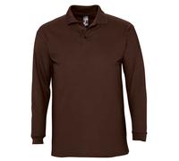 SOL'S Winter II Long Sleeve Cotton Piqué Polo Shirt 12+ Colours