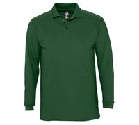 SOL'S Winter II Long Sleeve Cotton Piqué Polo Shirt 12+ Colours