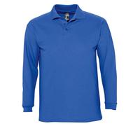 SOL'S Winter II Long Sleeve Cotton Piqué Polo Shirt 12+ Colours
