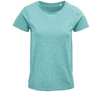 SOL'S Women's Crusader Heather T-Shirt in Light Green | Size: 2XL SOL'S Light Green 2XL