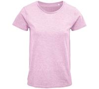 SOL'S Women's Crusader Heather T-Shirt in Pink | Size: 2XL SOL'S Pink 2XL