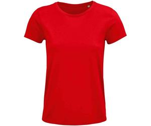 SOL'S Women's Crusader T-Shirt in Red | Size: Large SOL'S Red L