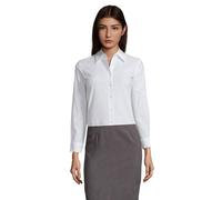 SOL'S Women's Embassy 130 Oxford Long-Sleeved Shirt in White | Size: 3XL SOL'S White 3XL