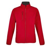 SOLS Womens Falcon Softshell Recycled Soft Shell Jacket - Pepper Red - L - Pepper Red - 100% Mixed
