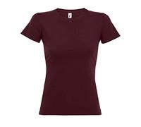 SOL'S Womens Imperial Heavy T-Shirt Burgundy XXL