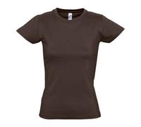 SOL'S Women's Imperial T-Shirt in Chocolate | Size: 2XL SOL'S Chocolate 2XL