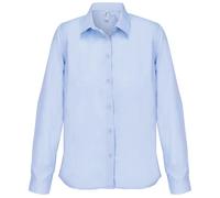 SOLS Womens/Ladies Bailey Poplin Long-Sleeved Shirt (Sky Blue) - Size Small