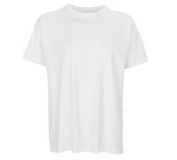 (L, White) SOLS Womens/Ladies Boxy Organic Oversized T-Shirt