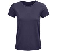 SOLS Womens/Ladies Crusader Organic T-Shirt (Grey Mouse) - Size Medium