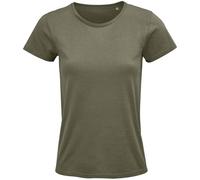 SOL'S Women's Crusader T-Shirt in Khaki | Size: 2XL SOL'S Khaki 2XL