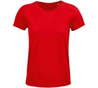 SOL'S Women's Crusader T-Shirt in Red | Size: Medium SOL'S Red M