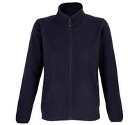 SOLS Womens/Ladies Factor Microfleece Recycled Fleece Jacket (Navy) - Size Medium
