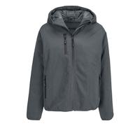 SOLS Womens/Ladies Falcon Padded Soft Shell Jacket (Charcoal) - Size Large