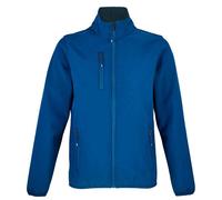 SOLS Womens/Ladies Falcon Softshell Recycled Soft Shell Jacket (Royal Blue) - Size X-Large