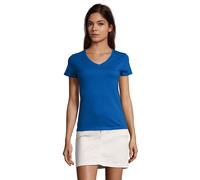 SOLS Womens/Ladies Imperial V Neck T-Shirt (Royal Blue) - Size X-Large