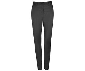 SOLS Womens/Ladies Jared Stretch Suit Trousers (Black) - Size 16 UK