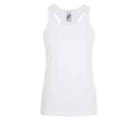 SOLS Womens/Ladies Justin Sleeveless Vest (White) - Size Large