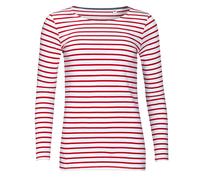 SOLS Womens/Ladies Marine Long Sleeve Stripe T-Shirt / N/A N/A PC2580