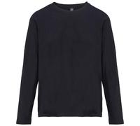 SOLS Womens/Ladies Monarch Long-Sleeved T-Shirt (Deep Black) - Size Small