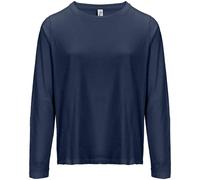 SOLS Womens/Ladies Monarch Long-Sleeved T-Shirt (Navy) - Size X-Large
