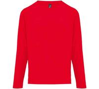 SOL'S Women's Monarch Long-Sleeved T-Shirt in Red | Size: Large SOL'S Red L