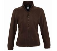 North Full Zip Fleece Jacket SOL'S Chocolate XL