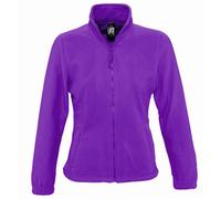 SOLS Womens/Ladies North Full Zip Fleece Jacket (Dark Purple) - Multicolour - Size Medium
