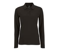 SOLS Womens/Ladies Perfect Long Sleeve Pique Polo Shirt PC2908