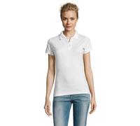SOLS Womens/Ladies Perfect Polo ShirtS White LT2724