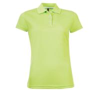 SOLS Womens/Ladies Performer Short Sleeve Pique Polo Shirt (Apple Green) - Size X-Large