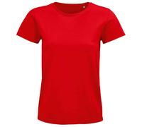 SOLS Womens/Ladies Pioneer Organic T-Shirt (Red) Cotton - Size X-Large