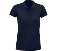SOLS Womens/Ladies Planet Organic Polo Shirt (French Navy) - Multicolour - Size Large