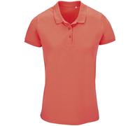 SOLS Womens/Ladies Planet Piqué Organic Polo Shirt PC6144