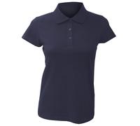 SOLS Womens/Ladies Prescott Short Sleeve Jersey Polo Shirt (French Navy) - Multicolour Cotton - Size 2XL