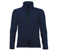 SOLS Womens/Ladies Race Full Zip Water Repellent Softshell Jacket (French Navy) - Size Large