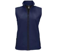 SOLS Womens/Ladies Race Softshell Gilet (French Navy) - Size Medium