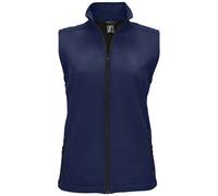(2XL, French Navy) SOLS Womens/Ladies Race Softshell Gilet