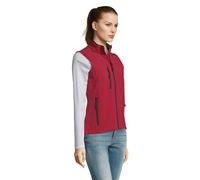 SOLS Womens/Ladies Rallye Soft Shell Bodywarmer Jacket (Red) - Size X-Large