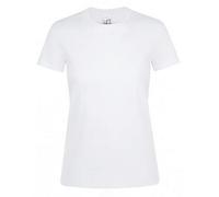 SOLS Womens/Ladies Regent Short Sleeve T-Shirt (White) - Size Medium