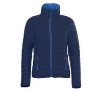 SOLS Womens/Ladies Ride Padded Water Repellent Jacket (Navy) Nylon - Size X-Large