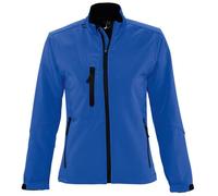 SOLS Womens/Ladies Roxy Soft Shell Jacket (Breathable, Windproof And Water Resistant) (Royal Blue) - Size Large