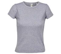 SOLS Womens/Ladies Sara T-Shirt (Light Grey Marl) - Size X-Small